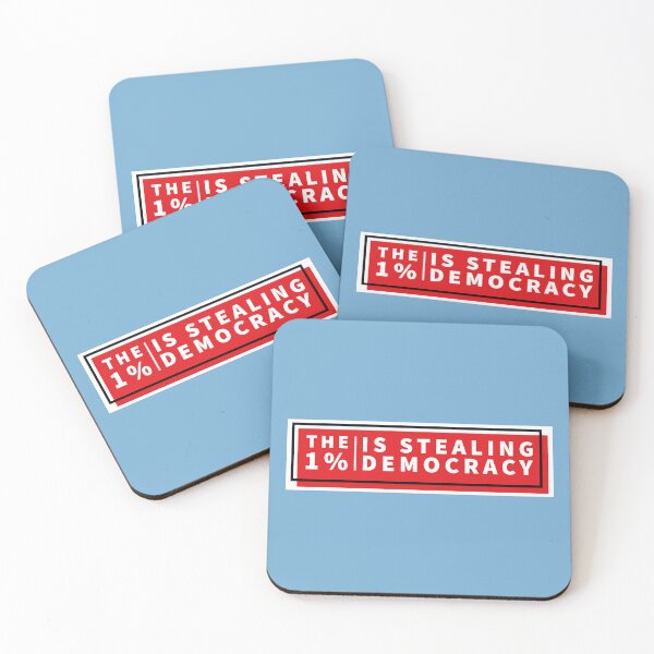 Item preview, The 1% Is Stealing Democracy designed and sold by hitNmiss.
