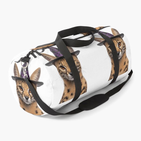 Item preview, Serval Wearing Halloween Witch Hat designed and sold by LazyOwlStore.