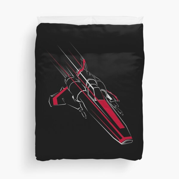 Battlestar Galactica Viper Duvet Cover