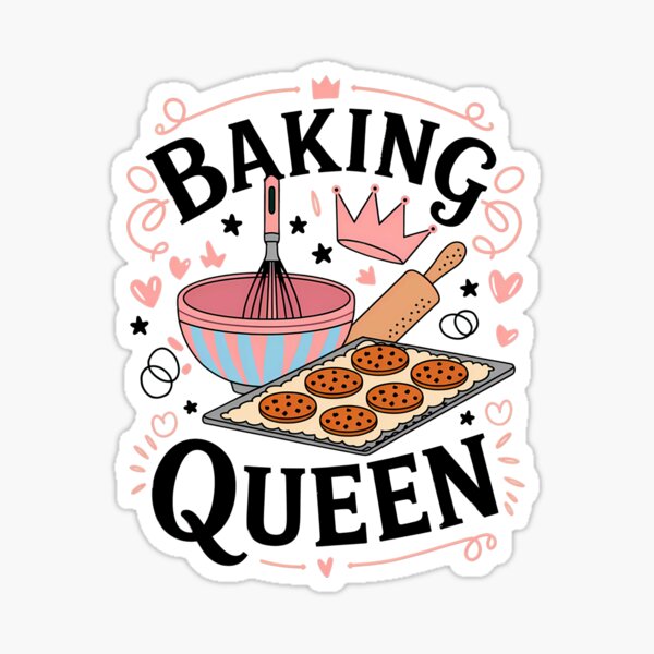 Item preview, Home Baking Queen Delight Baker Master Cookie Lovers Funny designed and sold by Pobilo-Design.