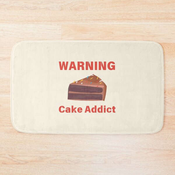 Item preview, Warning cake addict designed and sold by Rocklights.