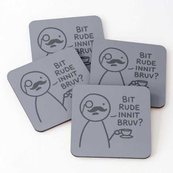 Item preview, Bit Rude Innit Bruv? designed and sold by HowToCanadian.