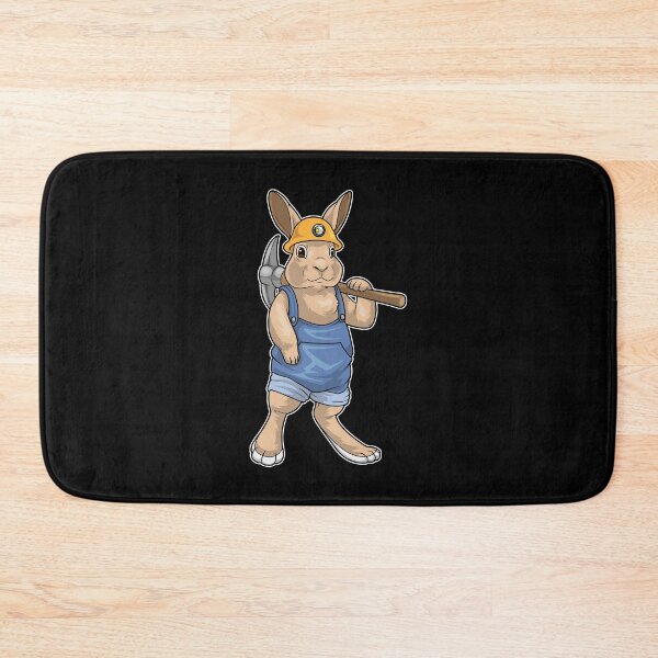 Item preview, Rabbit Miner Pickaxe Mining designed and sold by Snabdesign84.