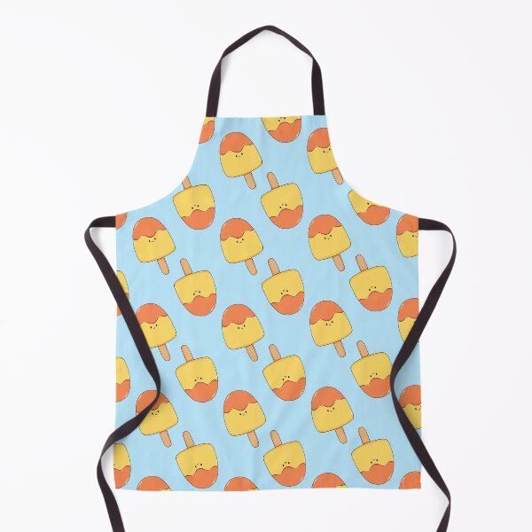 Item preview, kawaii popsicle seamless pattern designed and sold by YQvibe Studio.