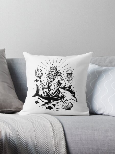 Artikel-Vorschau von Poseidon – Der Gott der Meere, designt und verkauft von MadMarkerDesign.