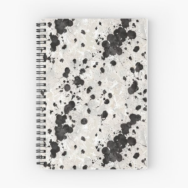 Item preview, Scattered black ink blots on textured background designed and sold by CoolPixels.