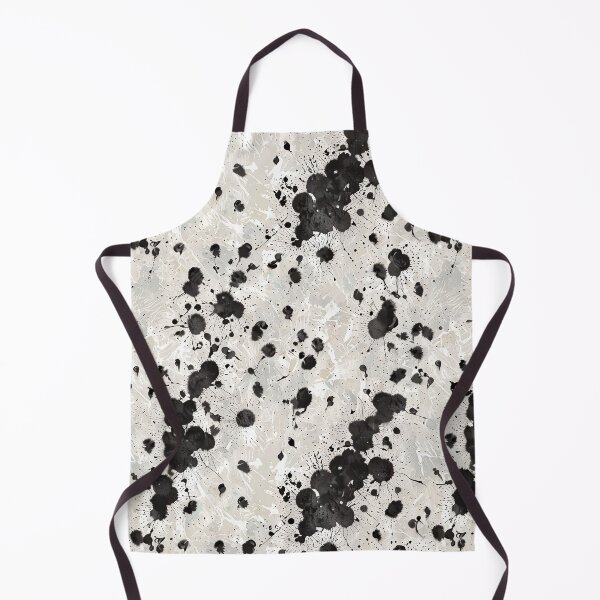 Item preview, Scattered black ink blots on textured background designed and sold by CoolPixels.