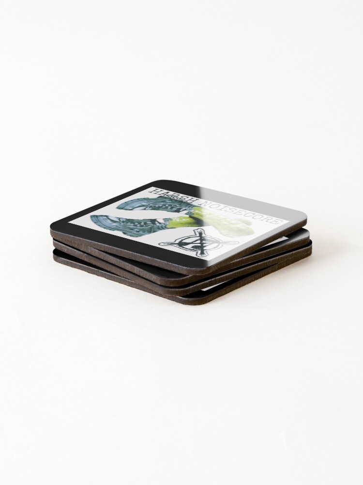 Thumbnail 4 of 5, Coasters (Set of 4), Harsh Noisecore designed and sold by Ruggine.