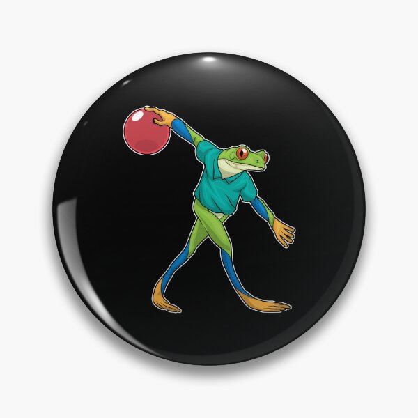 Item preview, Frog Bowling Bowling ball designed and sold by Snabdesign84.