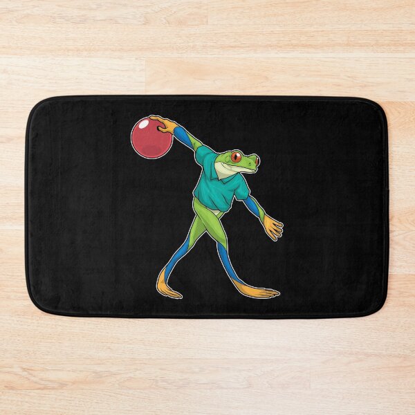Item preview, Frog Bowling Bowling ball designed and sold by Snabdesign84.