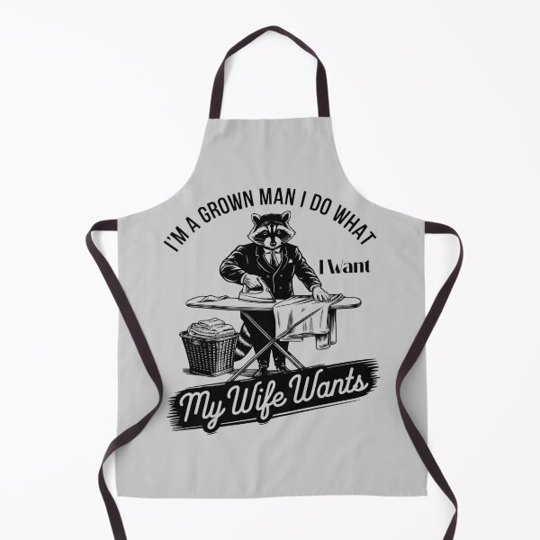 Item preview, Funny Raccoon Husband Design – I Do What My Wife Wants designed and sold by Aredbox.