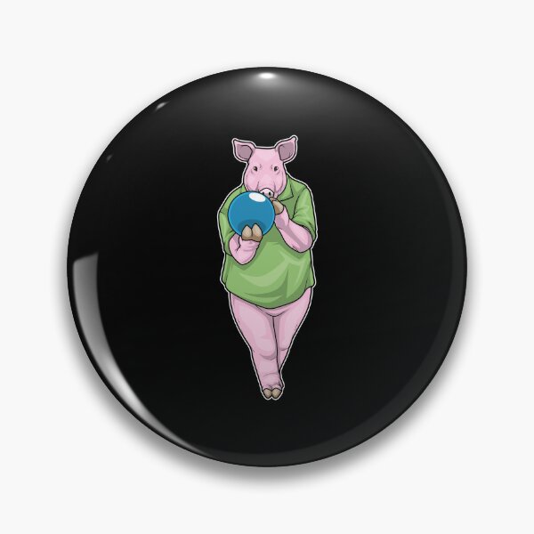 Item preview, Pig Bowling Bowling ball designed and sold by Snabdesign84.