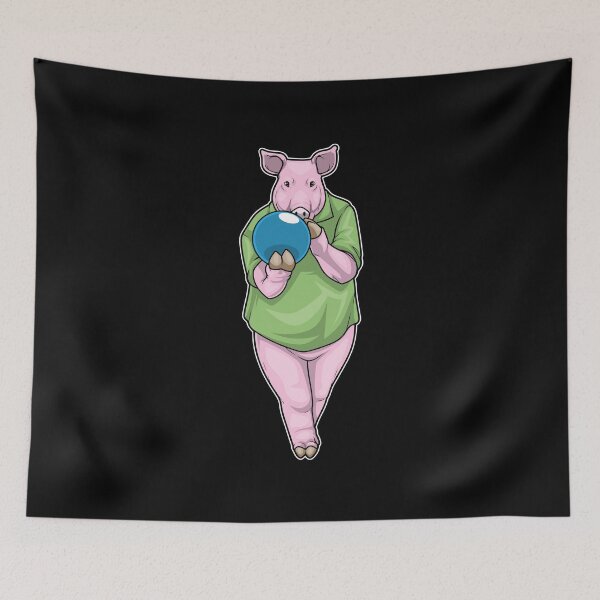 Artikelvorschau, Schwein Bowling Bowlingkugel entworfen und verkauft von Snabdesign84.