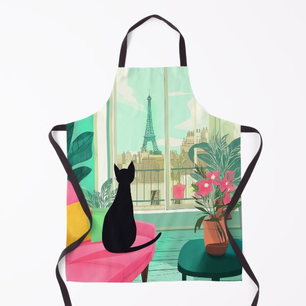 Item preview, Parisian chic cat designed and sold by Ramona-Gliga.