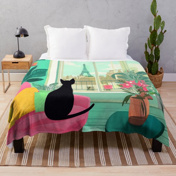 Item preview, Parisian chic cat designed and sold by Ramona-Gliga.