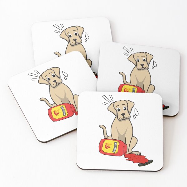 Item preview, Funny Big Dog Spilled hot sauce designed and sold by Pet Station.