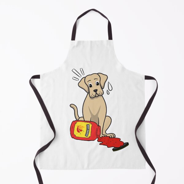 Item preview, Funny Big Dog Spilled hot sauce designed and sold by Pet Station.
