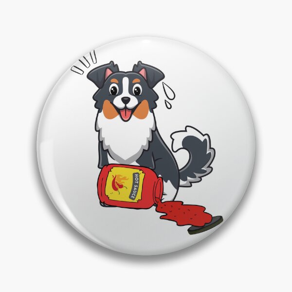 Item preview, Collie Dog Spilled hot sauce designed and sold by Pet Station.