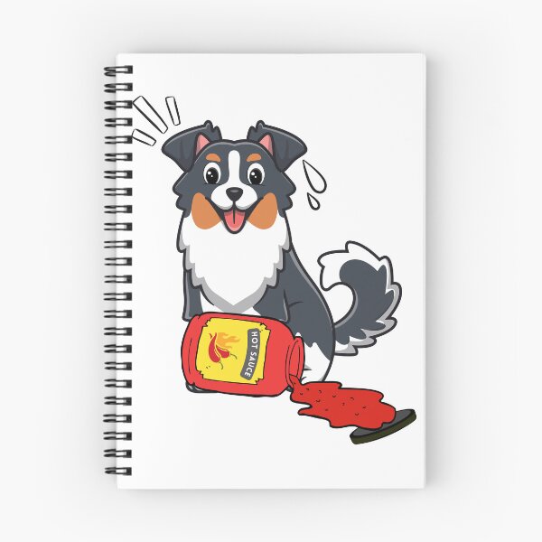 Item preview, Collie Dog Spilled hot sauce designed and sold by Pet Station.