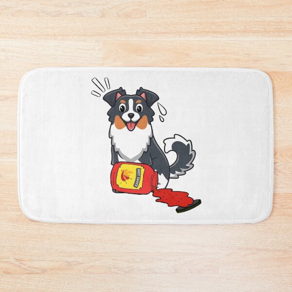 Item preview, Collie Dog Spilled hot sauce designed and sold by Pet Station.