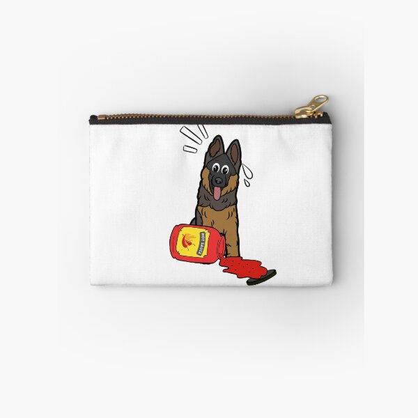 Item preview, Funny Guard Dog Spilled hot sauce designed and sold by Pet Station.