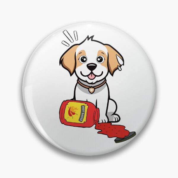 Item preview, Happy Dog Spilled hot sauce designed and sold by Pet Station.
