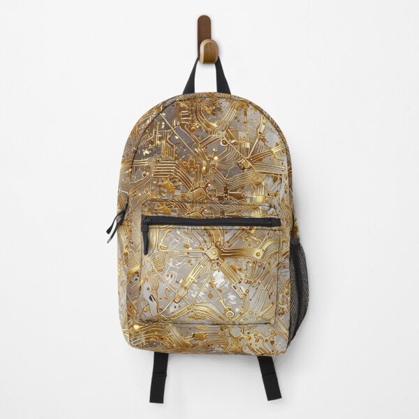 Item preview, Intricate Golden Circuitry Design designed and sold by CoolPixels.