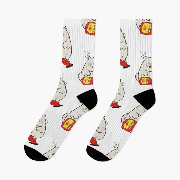 Item preview, Funny Fat cat Spilled hot sauce designed and sold by Pet Station.