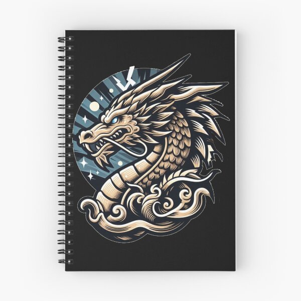 Item preview, Dragón vintage designed and sold by KingCuppaDigitalArt.