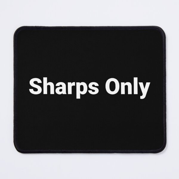 Item preview, Sharps Only designed and sold by Text-based T-Shirts and Gifts.