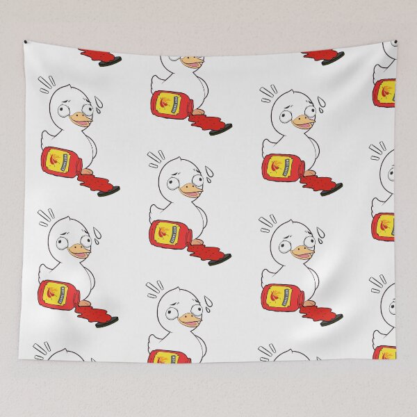 Item preview, Funny duck Spilled hot sauce designed and sold by Pet Station.