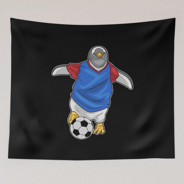 Item preview, Penguin Soccer player Soccer designed and sold by Snabdesign84.