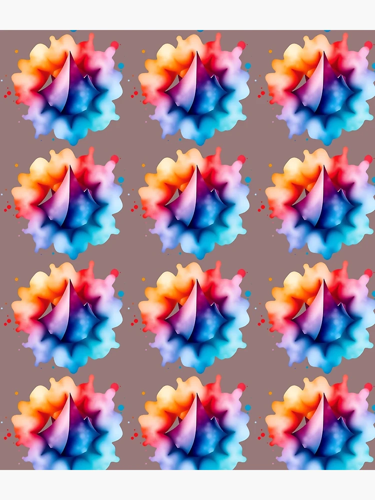 Thumbnail 3 of 3, Backpack, Abstract Emotion designed and sold by MindfluxStudio.