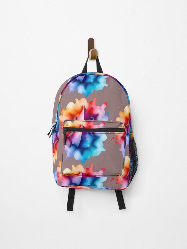 Thumbnail 1 of 3, Backpack, Abstract Emotion designed and sold by MindfluxStudio.