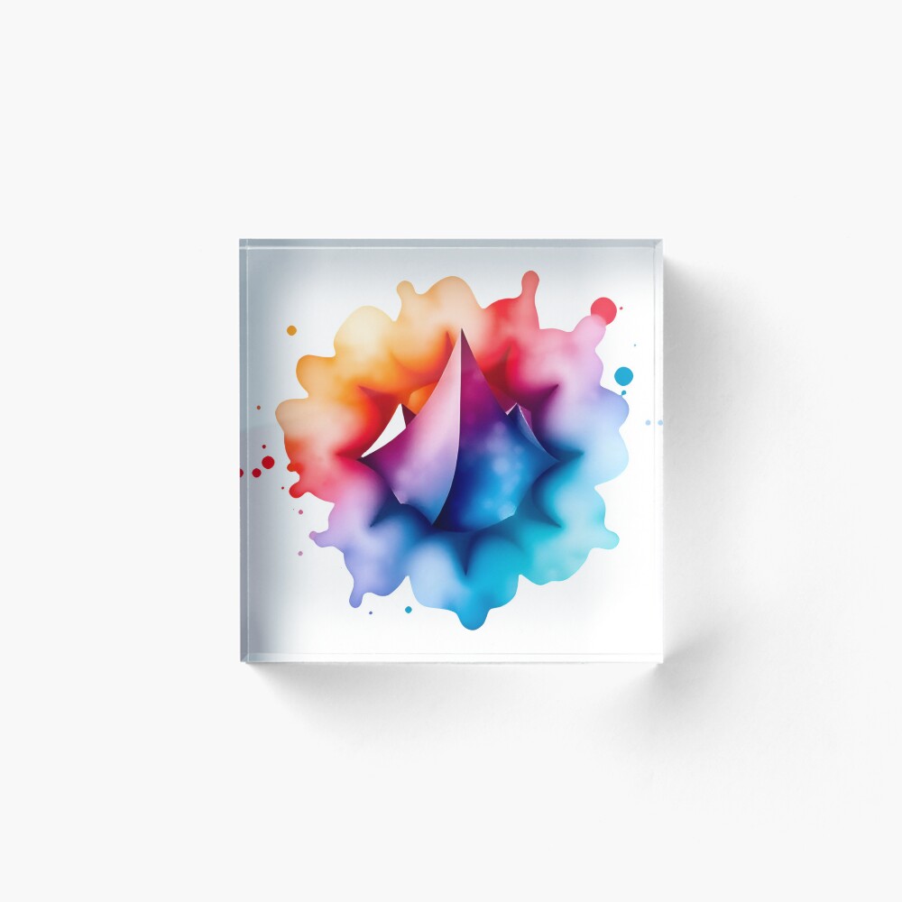 Item preview, Acrylic Block designed and sold by MindfluxStudio.