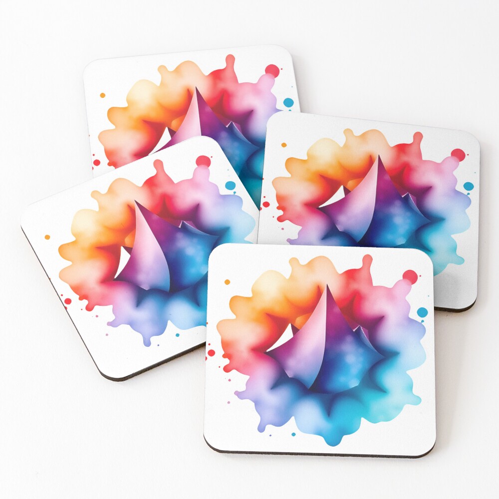 Item preview, Coasters (Set of 4) designed and sold by MindfluxStudio.