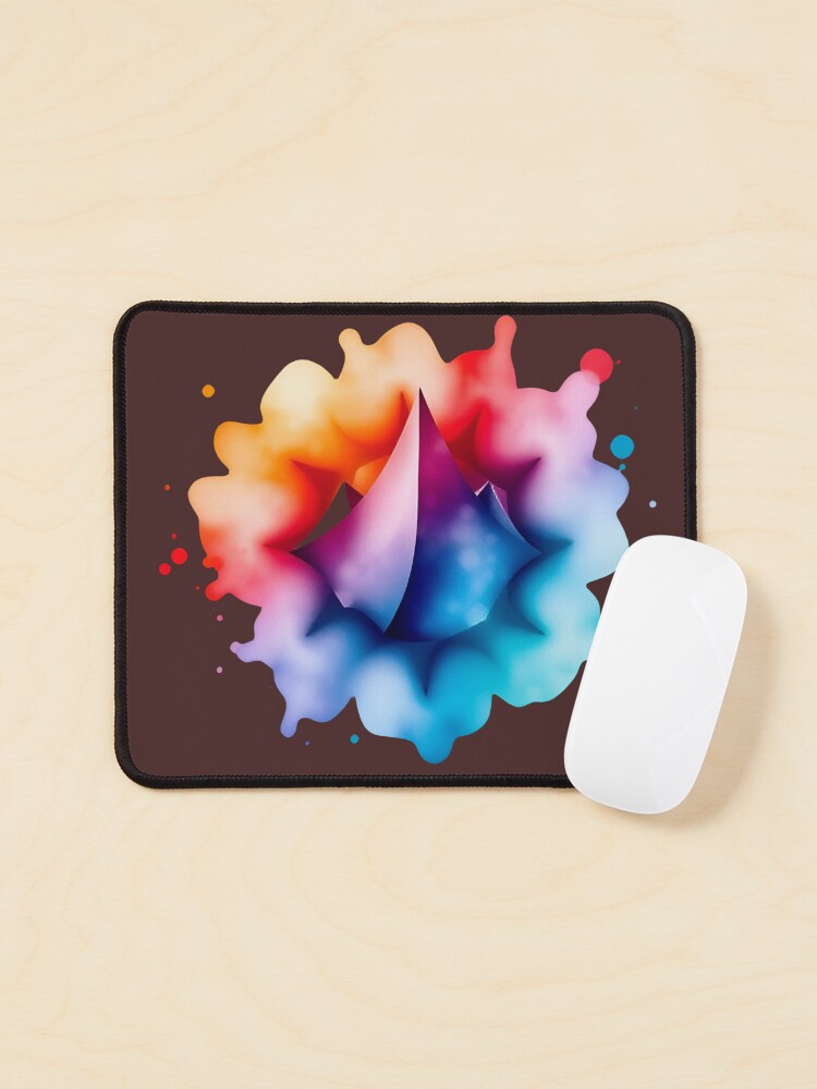 Thumbnail 1 of 5, Mouse Pad, Abstract Emotion designed and sold by MindfluxStudio.