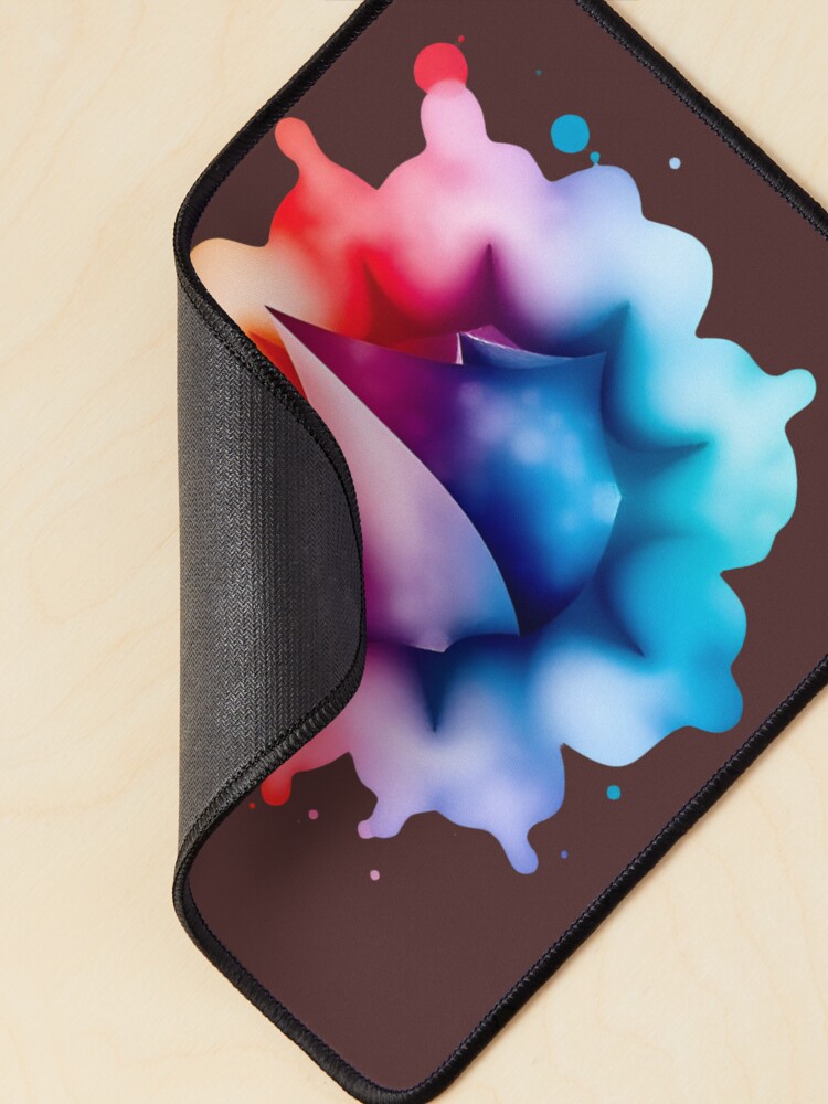 Thumbnail 2 of 5, Mouse Pad, Abstract Emotion designed and sold by MindfluxStudio.