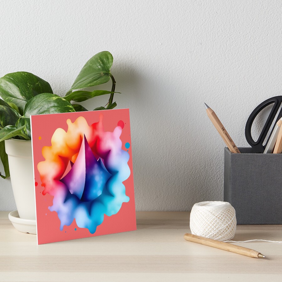 Item preview, Art Board Print designed and sold by MindfluxStudio.
