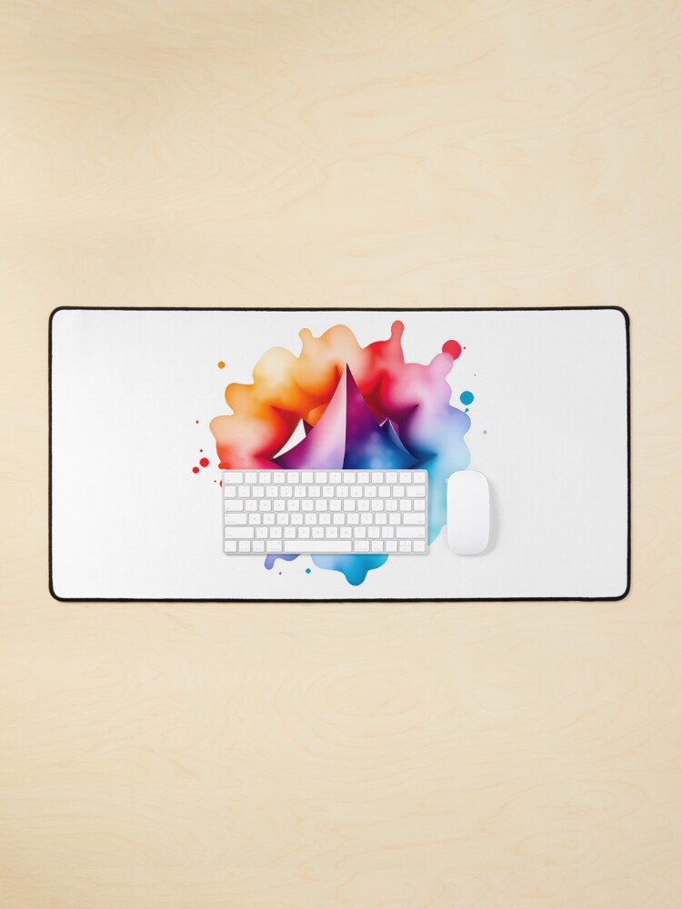 Thumbnail 1 of 5, Mouse Pad, Abstract Emotion designed and sold by MindfluxStudio.