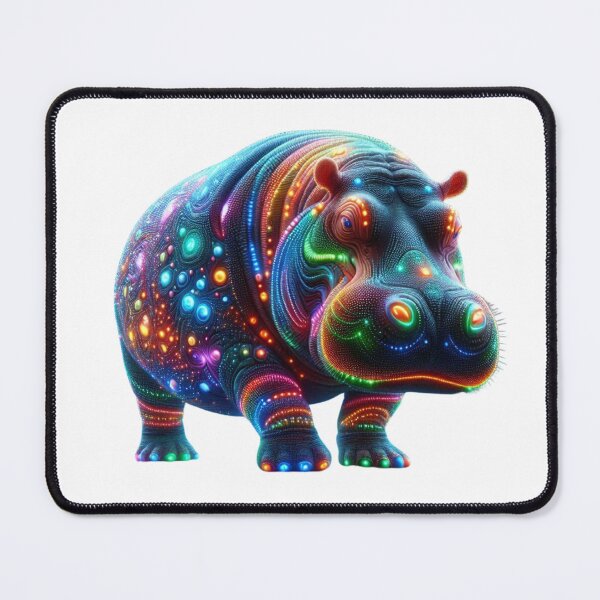 Item preview, Glow: Radiant Hippo in Nature designed and sold by GloriousArtSKD.