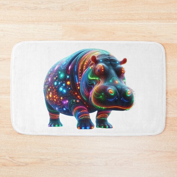 Item preview, Glow: Radiant Hippo in Nature designed and sold by GloriousArtSKD.