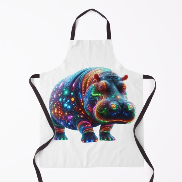 Item preview, Glow: Radiant Hippo in Nature designed and sold by GloriousArtSKD.