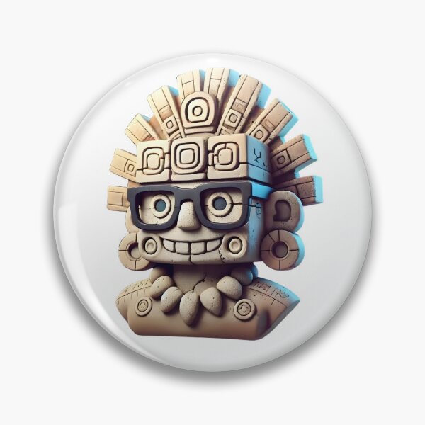 Item preview, Huacalotl - Aztec Nerd God – Brains of the Ancients designed and sold by BeamiCreations.