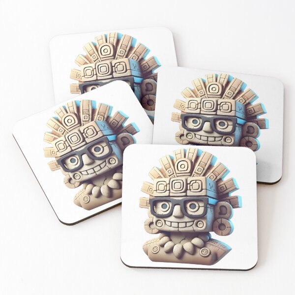 Item preview, Huacalotl - Aztec Nerd God – Brains of the Ancients designed and sold by BeamiCreations.
