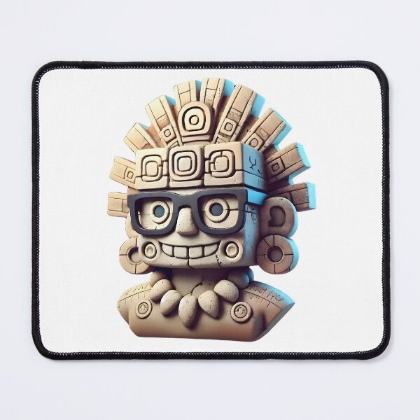 Item preview, Huacalotl - Aztec Nerd God – Brains of the Ancients designed and sold by BeamiCreations.