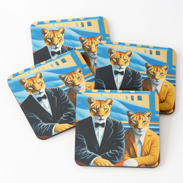 Item preview, Lions designed and sold by Sidney Graf.