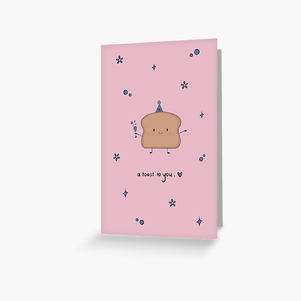 Aperçu de l'œuvre un toast à toi créée et vendue par soymilknsundaes.