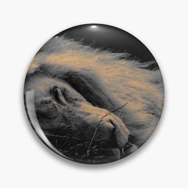 Item preview, Sleeping Big Lion photo silver designed and sold by CryptoLadyGabi.