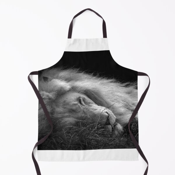 Item preview, Sleeping Lion black and white photo designed and sold by CryptoLadyGabi.